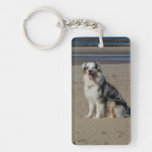 Australische herders sleutelhanger (Voorkant)