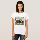 Australische herders t-shirt (Voorkant volledig)