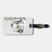 Australische herderschilderkunst - Oorspronkelijke Bagagelabel (Achterkant horizontaal)