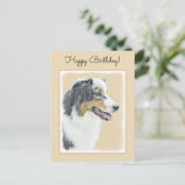 Australische herderschilderkunst - Oorspronkelijke Briefkaart (Staand voorkant)