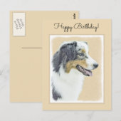 Australische herderschilderkunst - Oorspronkelijke Briefkaart (Voorkant / Achterkant)