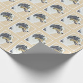 Australische herderschilderkunst - Oorspronkelijke Cadeaupapier (Hoek)