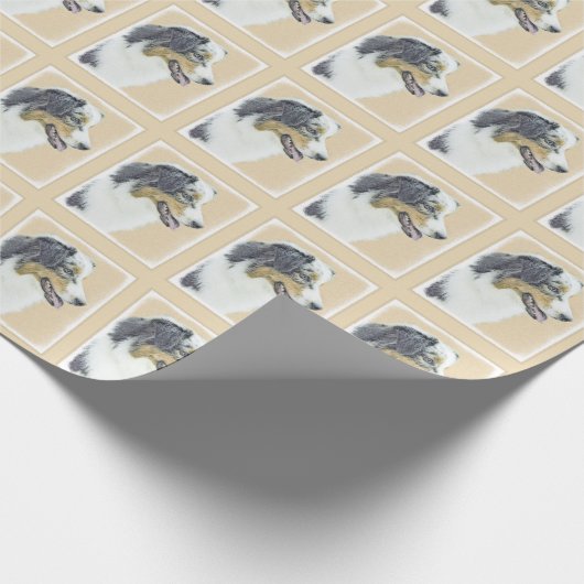 Australische herderschilderkunst - Oorspronkelijke Cadeaupapier (Hoek)