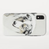 Australische herderschilderkunst - Oorspronkelijke Case-Mate iPhone Case (Achterkant (horizontaal))
