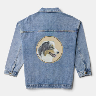 Australische herderschilderkunst - Oorspronkelijke Denim Jacket