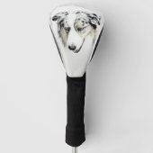 Australische herderschilderkunst - Oorspronkelijke Golfheadcover (Voorkant)