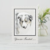 Australische herderschilderkunst - Oorspronkelijke Kaart (Staand voorkant)