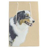 Australische herderschilderkunst - Oorspronkelijke Medium Cadeauzakje (Voorkant)