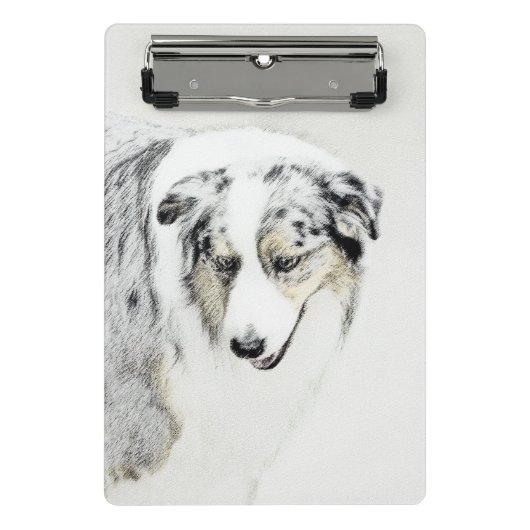 Australische herderschilderkunst - Oorspronkelijke Mini Klembord (Voorkant)