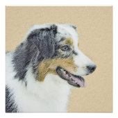 Australische herderschilderkunst - Oorspronkelijke Poster (Voorkant)