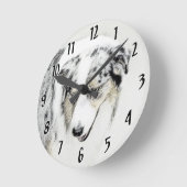 Australische herderschilderkunst - Oorspronkelijke Ronde Klok (Hoek)