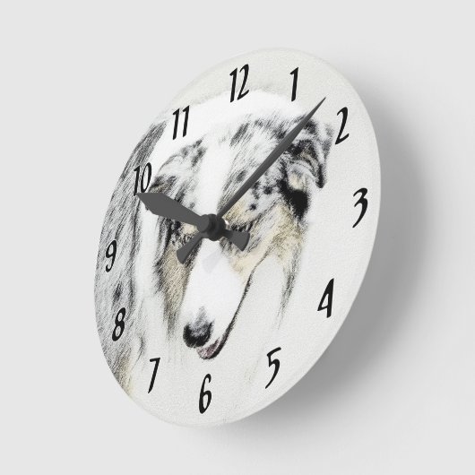 Australische herderschilderkunst - Oorspronkelijke Ronde Klok (Hoek)