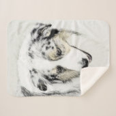 Australische herderschilderkunst - Oorspronkelijke Sherpa Deken (Voorkant (horizontaal))