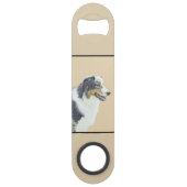 Australische herderschilderkunst - Oorspronkelijke Speed Flessenopener (Achterkant)