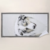 Australische herderschilderkunst - Oorspronkelijke Strandlaken (Voorkant)