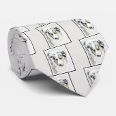 Australische herderschilderkunst - Oorspronkelijke Stropdas (Opgerold)