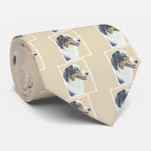 Australische herderschilderkunst - Oorspronkelijke Stropdas (Opgerold)