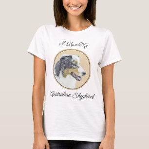 Australische herderschilderkunst - Oorspronkelijke T-shirt