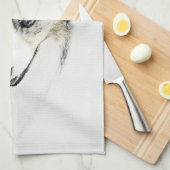 Australische herderschilderkunst - Oorspronkelijke Theedoek (Quarter Fold)