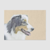 Australische herderschilderkunst - Oorspronkelijke Tissuepapier (Voorkant)