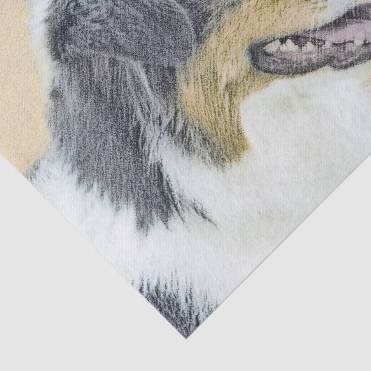 Australische herderschilderkunst - Oorspronkelijke Tissuepapier (Detail)