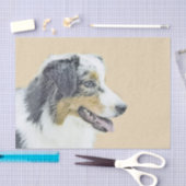 Australische herderschilderkunst - Oorspronkelijke Tissuepapier (Craft)