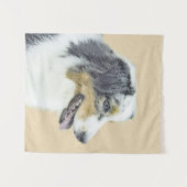 Australische herderschilderkunst - Oorspronkelijke Wandkleed (Voorkant (horizontaal))