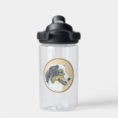 Australische herderschilderkunst - Oorspronkelijke Waterfles (Achterkant)