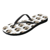 Australische Herdershond 3D Geïnspireerd Teenslippers (Schuin)