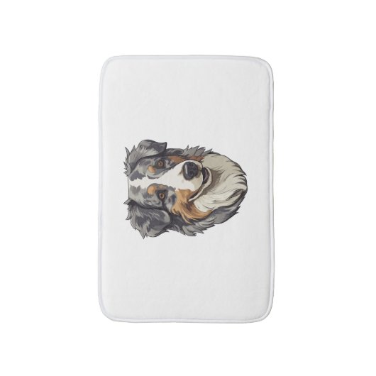 Australische herdershond badmat (Voorkant Verticaal)