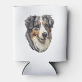 Australische herdershond blikjeskoeler (Voorkant)