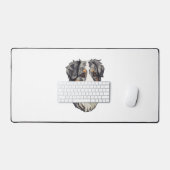 Australische herdershond bureaumat (Keyboard & Muis)