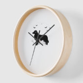 Australische herdershond – Halloween Moon Silhouet (Hoek)