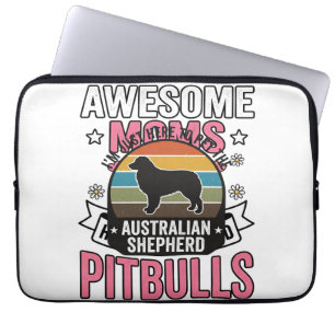 Australische Herdershond Huisdier Liefhebber Vinta Laptop Sleeve