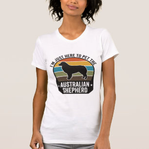 Australische Herdershond Huisdier Liefhebber Vinta T-shirt