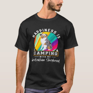 Australische Herdershond Kamperen Buiten Wandelen T-shirt