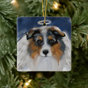 Australische Herdershond Keramisch Ornament