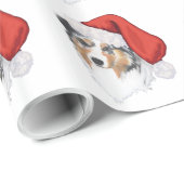Australische Herdershond Kerst Cadeaupapier (Rol Hoek)