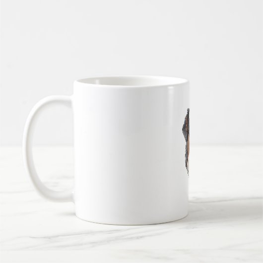 Australische herdershond koffiemok (Links)