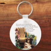 Australische Herdershond Kunst Cadeaus Sleutelhanger (Voorkant)