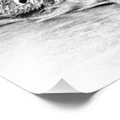 Australische herdershond kunst foto afdruk (Hoek)