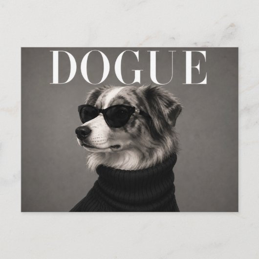 Australische Herdershond Luxe Couture Briefkaart (Voorkant)