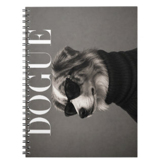 Australische Herdershond Luxe Mode Hond Portret Notitieboek