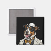 Australische herdershond magneet (Voorkant / Achterkant)