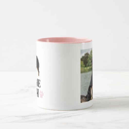 Australische herdershond met foto's mok (Midden)