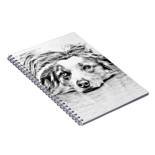 Australische herdershond notitieboek (Rechterzijde)