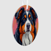 Australische herdershond ornament (voorkant)