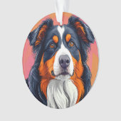 Australische herdershond ornament (voorkant)