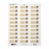 Australische Herdershond Retouradres Etiket (Full Sheet)