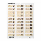 Australische Herdershond Retouradres Etiket (Full Sheet)